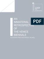 Short Guide For An Immaterial Retrospective of The Venice Biennale