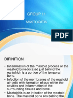 Group 11 Mastoiditis