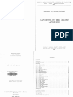 Handbook of Oromo PDF