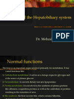 Disorders of The Hepatobiliary System: Dr. Mehzabin Ahmed