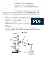 Steam Distillation Cloves 2013