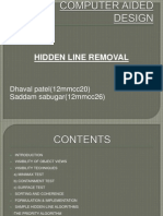 Hidden Line Removal