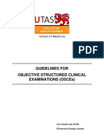 Guidelines For OSCEs