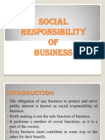 Social Responsibility