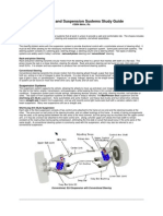 Studyguide Suspension and Steering