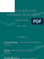 Meditation and Energy Healing