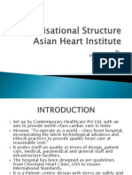 Organisational Structure - Asian Heart