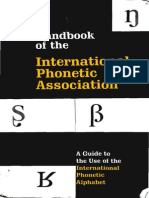 (International Phonetic Association) Handbook of The IPA