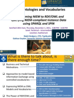 SEMTECH2011E - NIEM Ontologies and Vocabularies - TopQuadrant