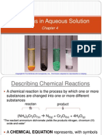 Reactions in Aqueous Solution Student Version