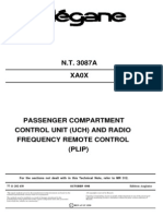 N.T. 3087A Xa0X: For The Sections Not Dealt With in This Technical Note, Refer To MR 312