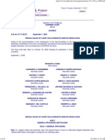 ADR - A.M. No. 07-11-08-SC - Special Rules of Court On ADR PDF