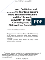 Giordano Bruno - de Imenso, de Minimo and de Infinito PDF