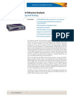 Real-Time Monitoring and Testing: DA-3400/DA-3600A Ethernet Analysis