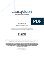 Exacqvision Users Manual PDF