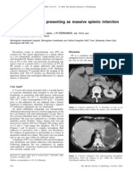 Polycythaemia Vera Presenting As Massive Splenic Infarction and Liquefaction PDF