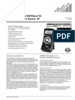 Metra 18C and Metrawin 90 Modular Calibration System, CP