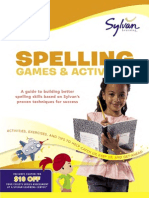 Second Grade Spelling Games & Activities by Sylvan Learning - Excerpt