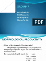 Morphology