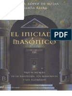 Iniciado Masonico by Gabriel Lopez de Rojas English Translation
