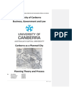 Canberra As A Planned City