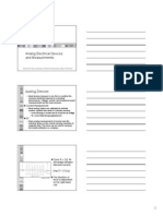 Analog Electrical Devices and Measurements