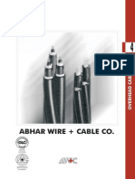 Overhead Cables Voltage Drop