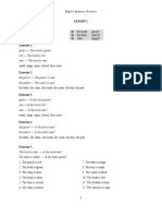 English Sentence Structure