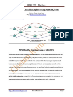 Lab - Mpls Te With Per VRF