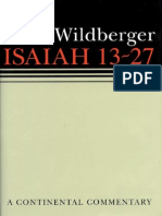 Isaiah 13-27, A Continental Commentary