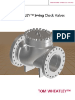 Tom Wheatley Swing Check Valves (New)