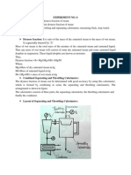 Determination of Dryness Fraction