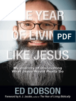 The Year of Living Like Jesus by Ed Dobson, Chapter 1