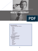What Is Media Effect