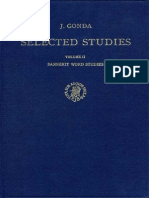 Jan Gonda Selected Studies Vol II Sanskrit Word Studies