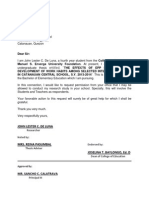 Approve Transmittal Letter