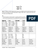 Prepositions Consolidated