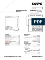 Sanyo - Avm 1901 Service Manual