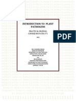 Practical Manual - Plant Pathology