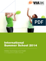 International Summer School 2014: Welfare Technology and Health