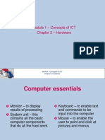 Module 1 Concepts of ICT Chapter 2 Hardware