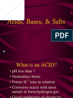 Acids, Bases, & Salts