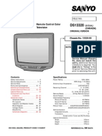 Sanyo Ds13320 Service Manual