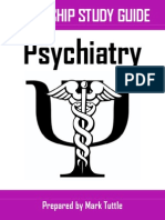 Psychiatry Clerkship Study Guide