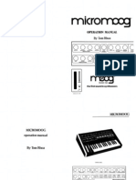 Micromoog Manual