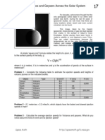 Exploring Volcanos and Geysers Across The Solar System: Space Math