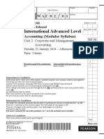 Edexcel Unit 2 Jun 2014 QP