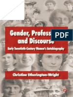 (Christine Etherington-Wright) Gender, Profession