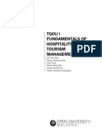 Fundamentals of Hospitality and Tourism Management