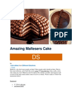 Amazing Maltesers Cake